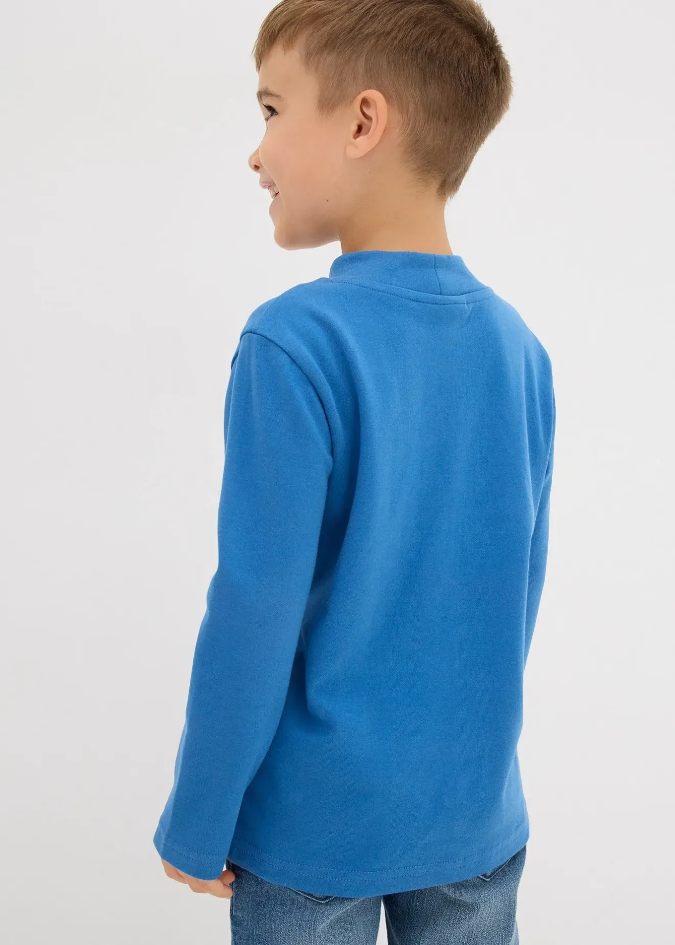 Enfant bonprix Vêtements Enfant|Garçons 2-8 Ans·Lots De 2 Articles Et Plus|Lot de 2 T-shirts manches longues col montant, 100% coton