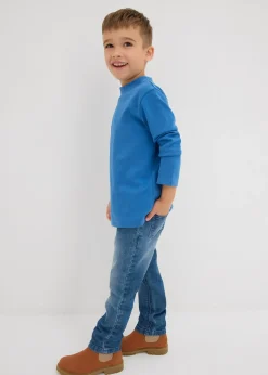 Enfant bonprix Vêtements Enfant|Garçons 2-8 Ans·Lots De 2 Articles Et Plus|Lot de 2 T-shirts manches longues col montant, 100% coton