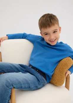 Enfant bonprix Vêtements Enfant|Garçons 2-8 Ans·Lots De 2 Articles Et Plus|Lot de 2 T-shirts manches longues col montant, 100% coton