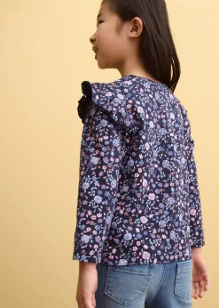 bonprix Lot de 3 T-shirts manches longues 100% coton|Enfant Vêtements Enfant|Filles 2-8 Ans·Lot De 2 Articles Et Plus