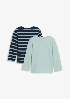 Enfant bonprix Vêtements Enfant|Garçons 2-8 Ans·Lots De 2 Articles Et Plus|Lot de 2 T-shirts manches longues 100% coton