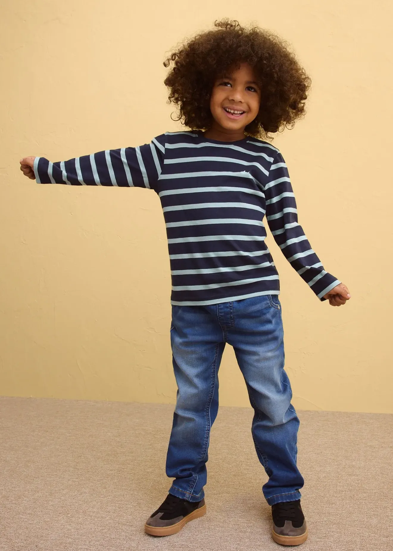 Enfant bonprix Vêtements Enfant|Garçons 2-8 Ans·Lots De 2 Articles Et Plus|Lot de 2 T-shirts manches longues 100% coton