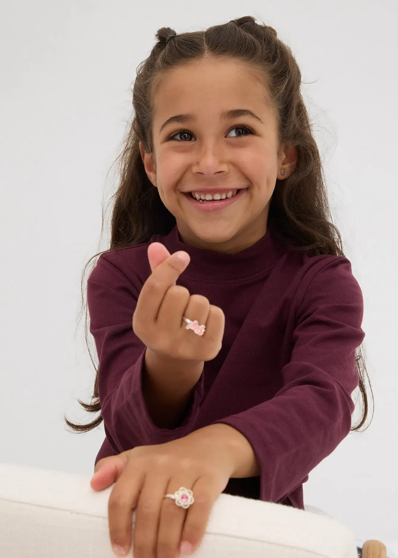 Enfant bonprix Vêtements Enfant|Filles 2-8 Ans·Lot De 2 Articles Et Plus|Lot de 2 T-shirts manches longues en coton extensible