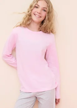 bonprix Lot de 5 T-shirts manches longues 100% coton|Enfant Vêtements Enfant|Filles 9-16 Ans·Lot De 2 Articles Et Plus