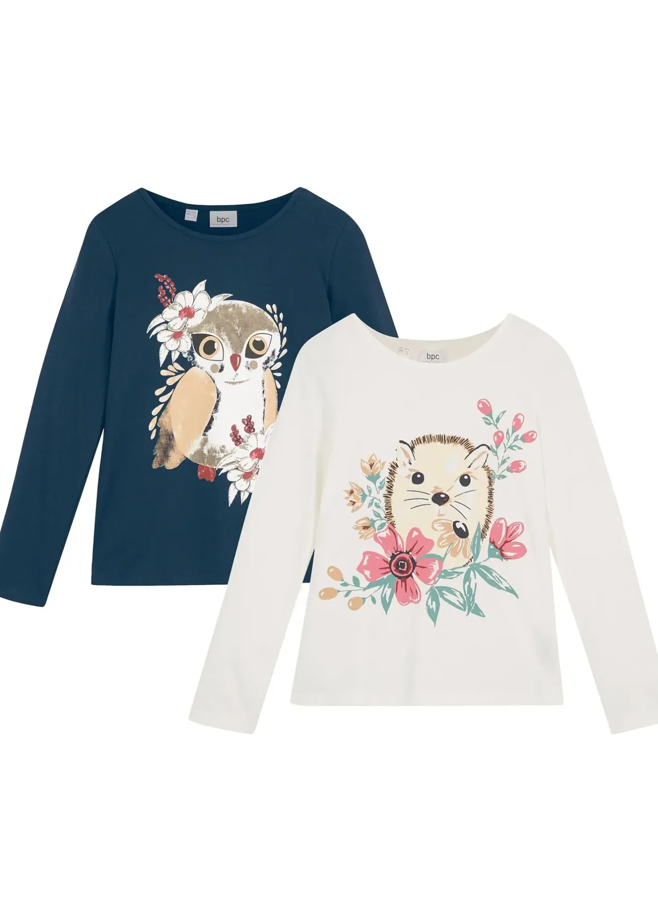 Enfant bonprix Vêtements Enfant|Filles 9-16 Ans·Lot De 2 Articles Et Plus|Lot de 2 T-shirts manches longues 100% coton