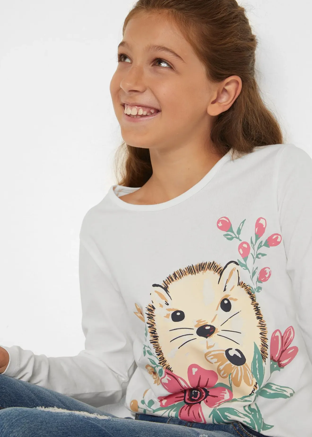 Enfant bonprix Vêtements Enfant|Filles 9-16 Ans·Lot De 2 Articles Et Plus|Lot de 2 T-shirts manches longues 100% coton
