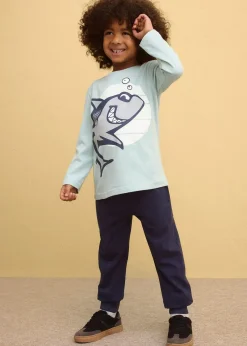 Enfant bonprix Vêtements Enfant|Garçons 2-8 Ans·Lots De 2 Articles Et Plus|Lot de 2 T-shirts manches longues 100% coton