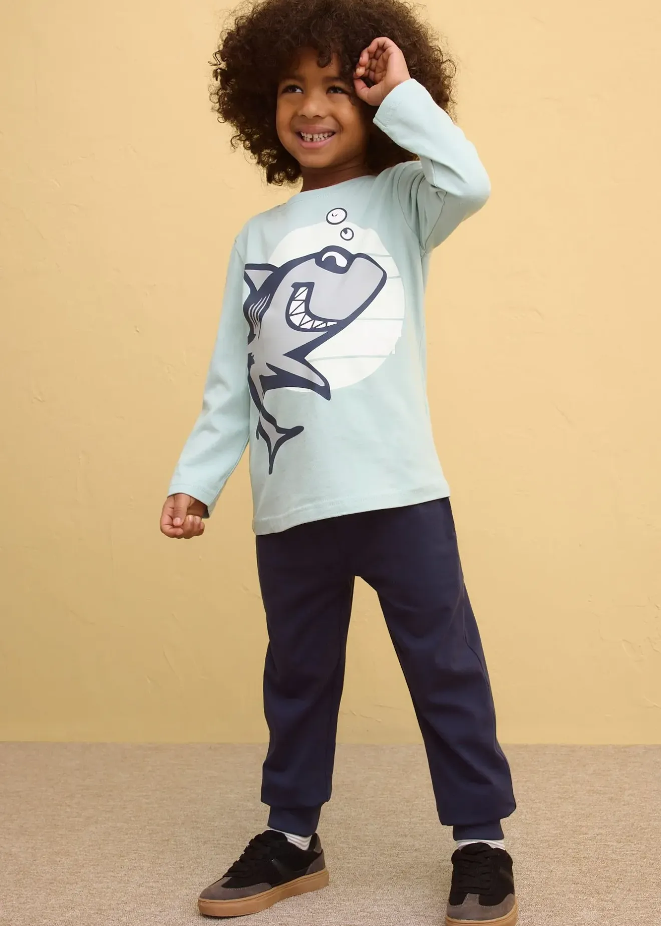 Enfant bonprix Vêtements Enfant|Garçons 2-8 Ans·Lots De 2 Articles Et Plus|Lot de 2 T-shirts manches longues 100% coton