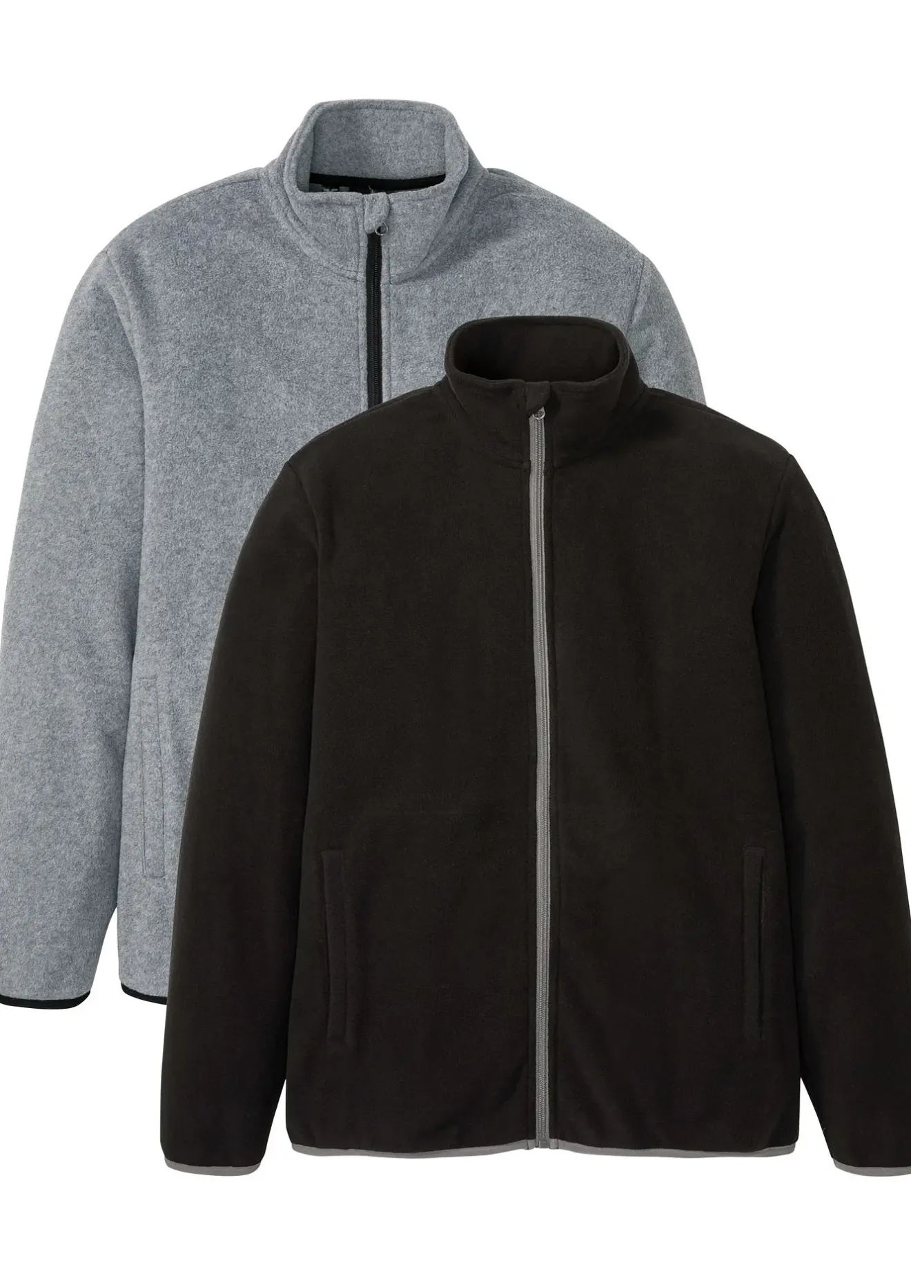 Homme bonprix Vêtements Thermiques|Vêtements De Plein Air|Lot de 2 vestes en polaire