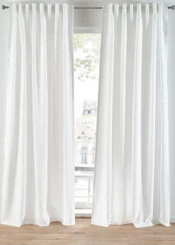 bonprix Salon·Rideaux & Voilages|Voilages|Lot de 2 voilages en polyester recyclé