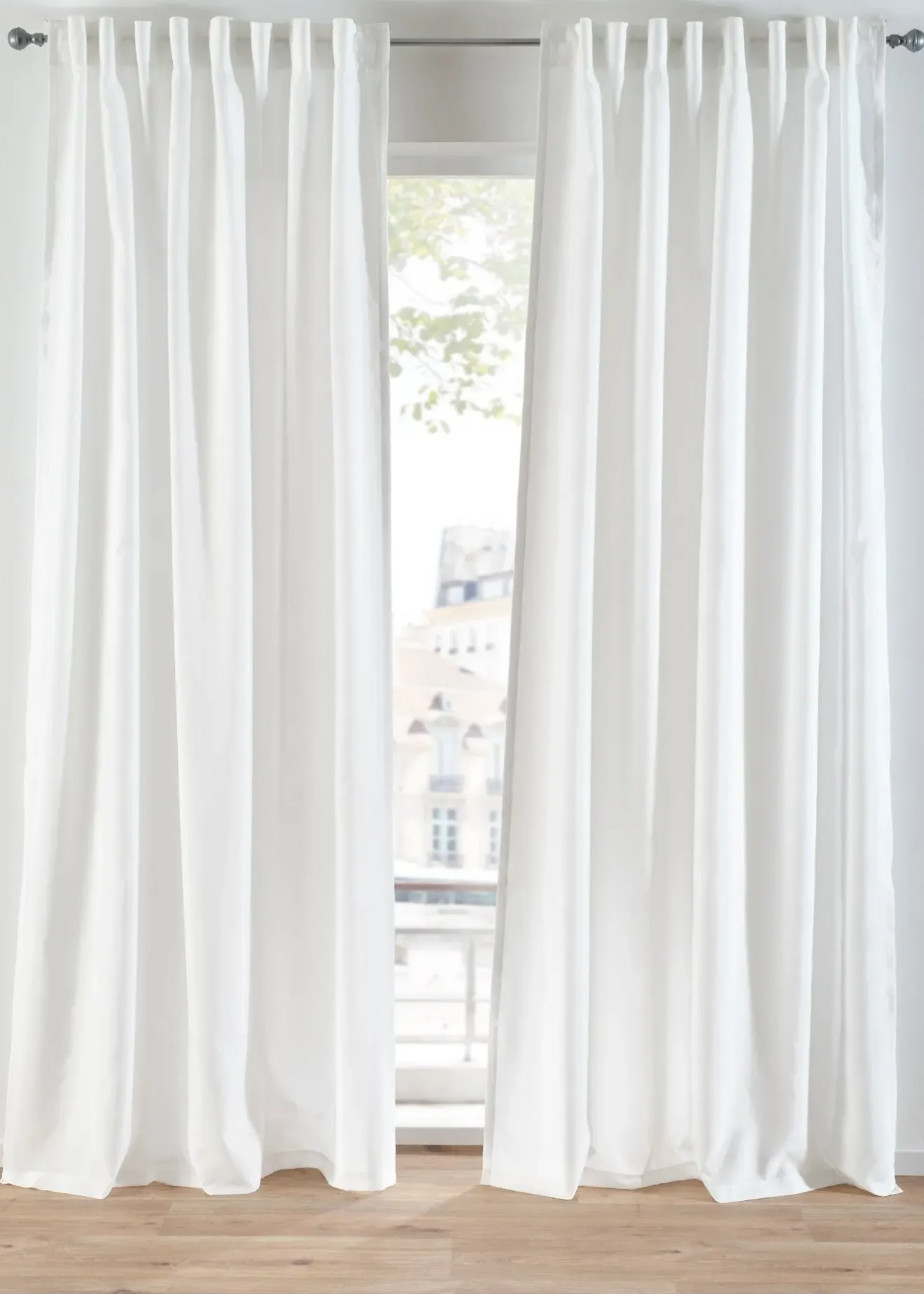 bonprix Salon·Rideaux & Voilages|Voilages|Lot de 2 voilages en polyester recyclé