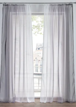 bonprix Salle À Manger·Voilages & Stores Bateaux|Salon·Rideaux & Voilages|Lot de 2 voilages en tissu léger, aussi en XXL