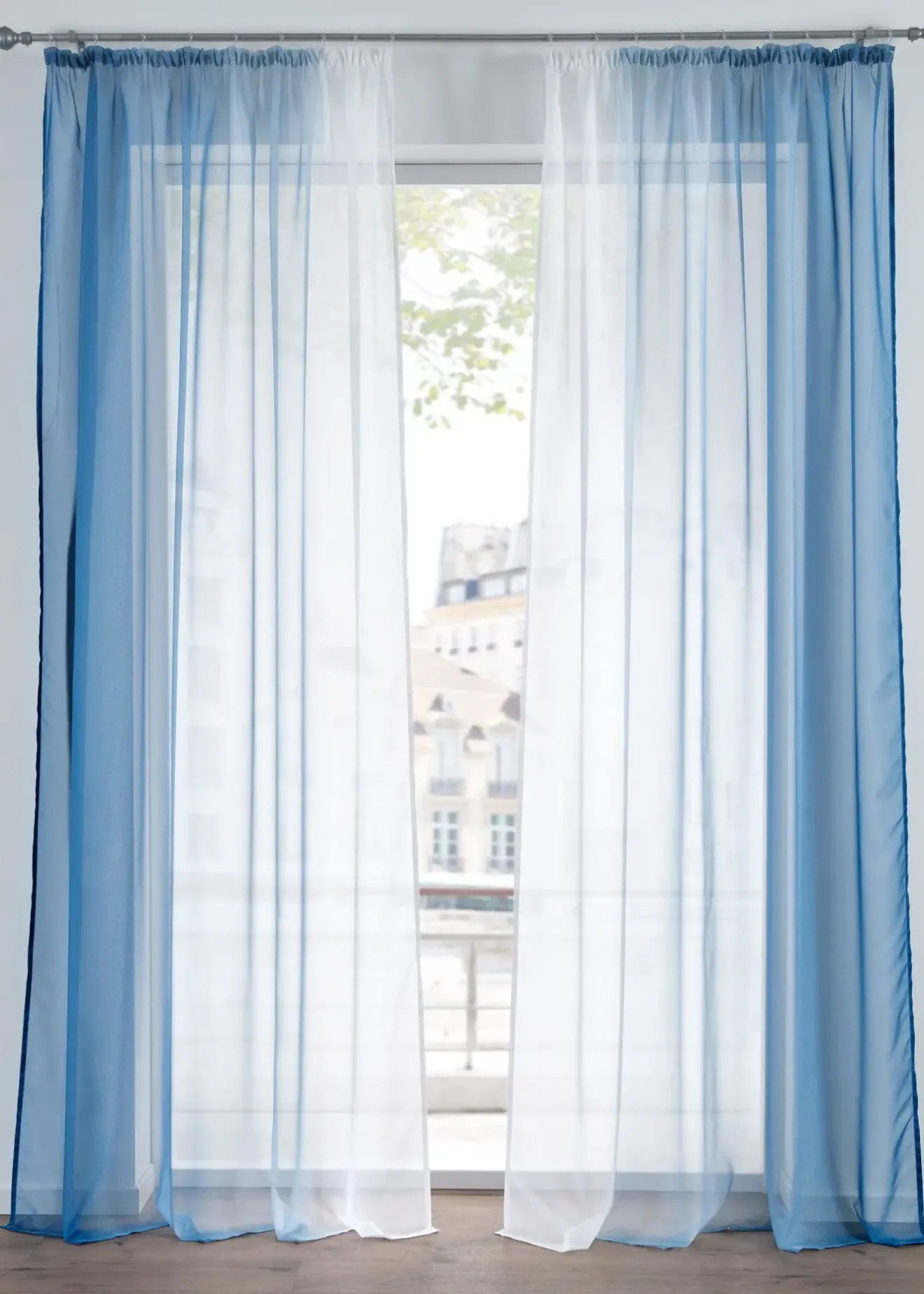 bonprix Lot de 2 voilages en tissu léger, aussi en XXL| Salle À Manger·Voilages & Stores Bateaux|Salon·Rideaux & Voilages