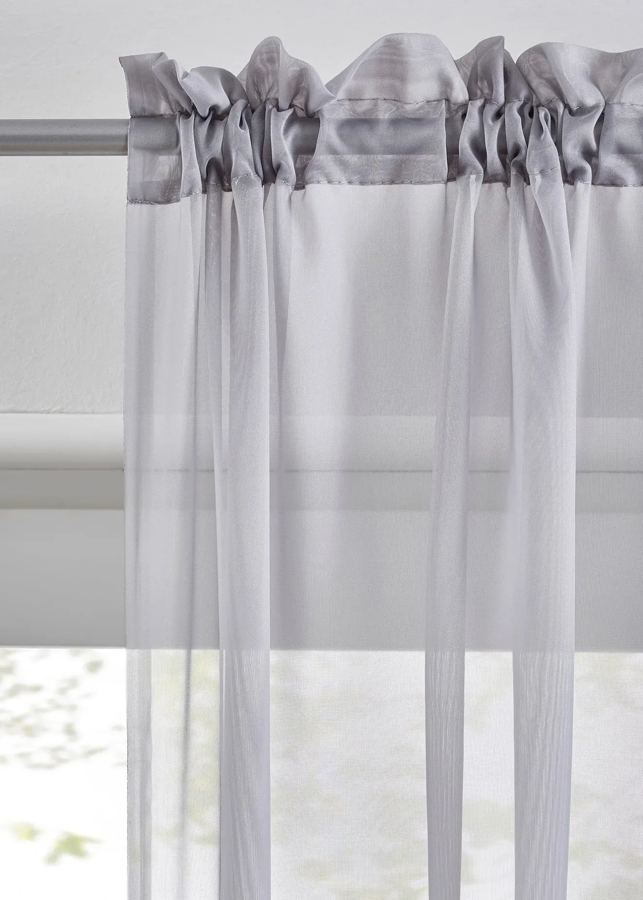 bonprix Lot de 2 voilages en tissu léger avec coulisse passe-tringle| Salle À Manger·Voilages & Stores Bateaux|Salon·Rideaux & Voilages