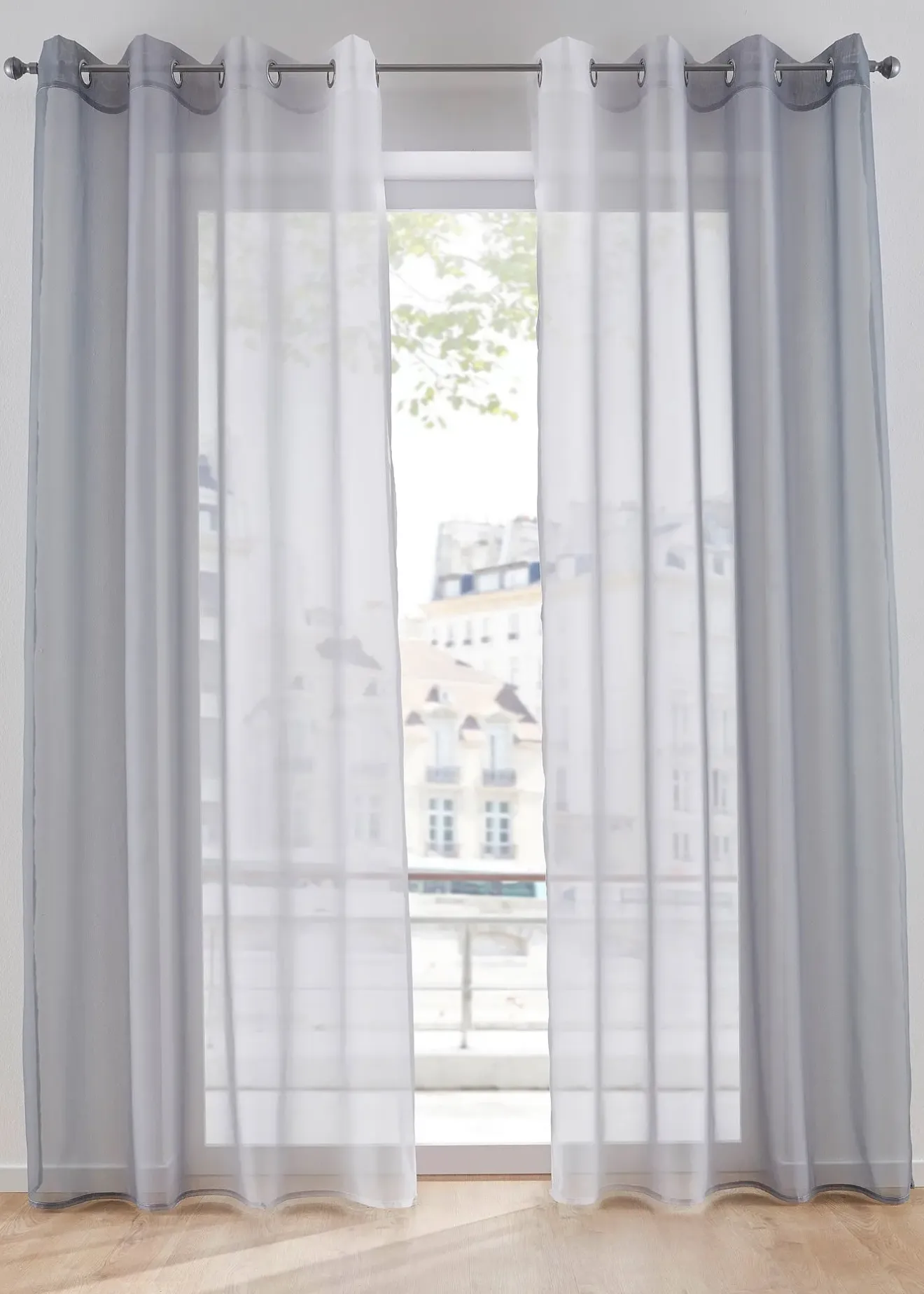 bonprix Salle À Manger·Voilages & Stores Bateaux|Salon·Rideaux & Voilages|Lot de 2 voilages en tissu léger, aussi en XXL