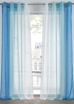 bonprix Lot de 2 voilages en tissu léger, aussi en XXL| Salle À Manger·Voilages & Stores Bateaux|Salon·Rideaux & Voilages