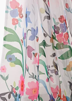 bonprix Salon·Rideaux & Voilages|Voilages|Lot de 2 voilages imprimé floral incl. embrasse