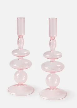 bonprix Lot de 2 bougeoirs| Salon·Décoration|Bougeoirs & Photophores