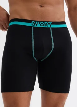 bonprix Lot de 2 boxers longs et doux|Homme Caleçons|Sous-Vêtements