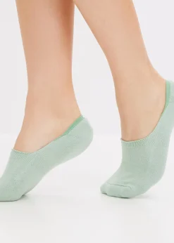 Femme bonprix Chaussettes|Socquettes|Lot de 8 paires de protège-pied à intérieur en éponge