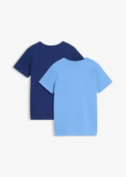 Enfant bonprix Vêtements Enfant|Garçons 9-16 Ans·T-Shirts|Lot de 2 T-shirts 100% coton