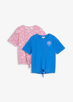 Enfant bonprix Vêtements Enfant|Filles 9-16 Ans·Lot De 2 Articles Et Plus|Lot de 2 T-shirts manches coude extensibles