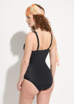 bonprix Maillot 1 pièce à empiècements découpés au laser|Femme Maillots 1 Pièce