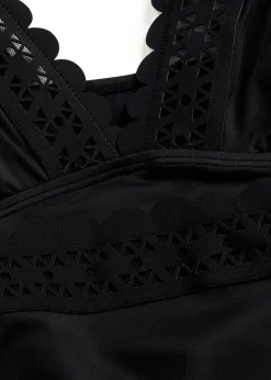 bonprix Maillot 1 pièce à empiècements découpés au laser|Femme Maillots 1 Pièce