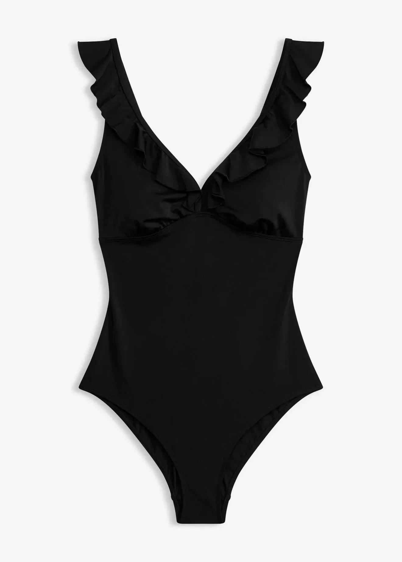 bonprix Maillot 1 pièce à volants|Femme Maillots 1 Pièce