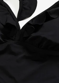 bonprix Maillot 1 pièce à volants|Femme Maillots 1 Pièce