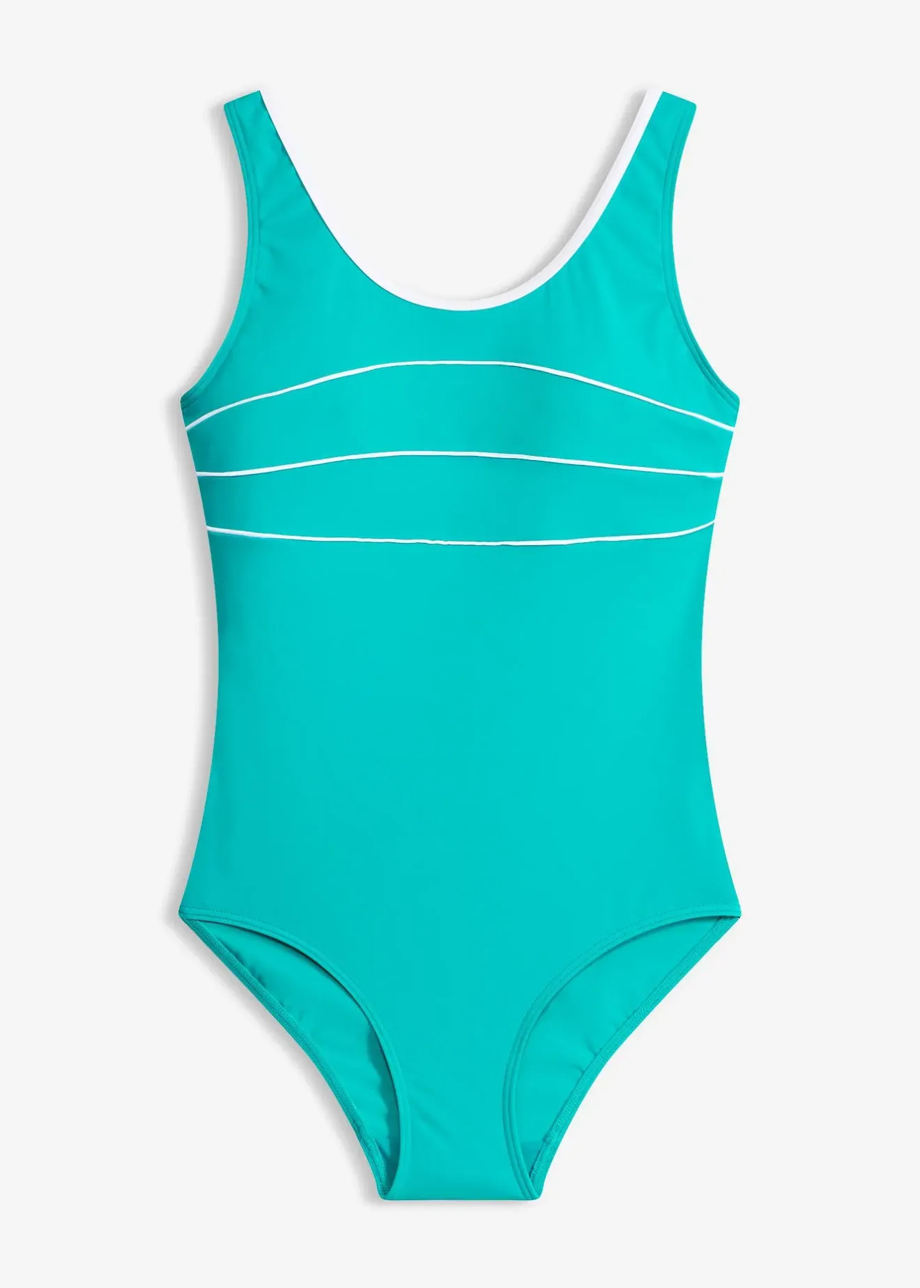 bonprix Maillot 1 pièce avec coutures décoratives|Femme Maillots 1 Pièce