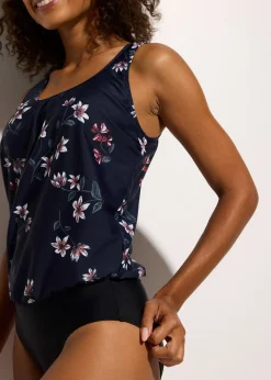 bonprix Maillot 1 pièce avec haut forme ballon|Femme Maillots 1 Pièce