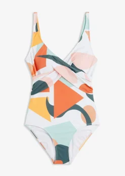 Femme bonprix Maillots 1 Pièce|Maillot 1 pièce croisé