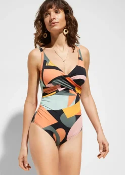 bonprix Maillot 1 pièce croisé|Femme Maillots 1 Pièce