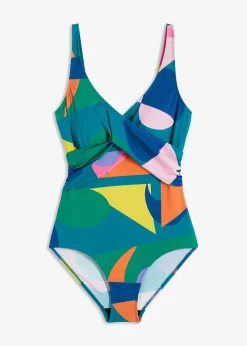 Femme bonprix Maillots 1 Pièce|Maillot 1 pièce croisé