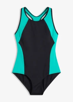 bonprix Maillot 1 pièce de natation séchage rapide, dos nageur|Femme Maillots De Bain Sport|Maillots 1 Pièce