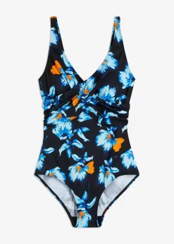 bonprix Maillot 1 pièce, effet croisé|Femme Maillots 1 Pièce