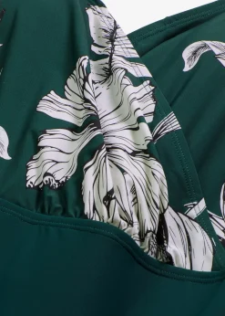 Femme bonprix Maillots De Bain Gainants|Maillots 1 Pièce|Maillot 1 pièce sculptant à col en V, maintien léger