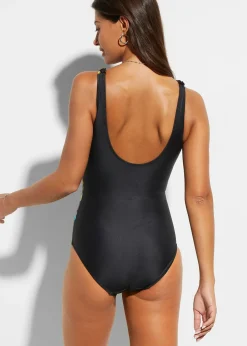 Femme bonprix Maillots De Bain Gainants|Maillots 1 Pièce|Maillot 1 pièce sculptant à volants, maintien modéré