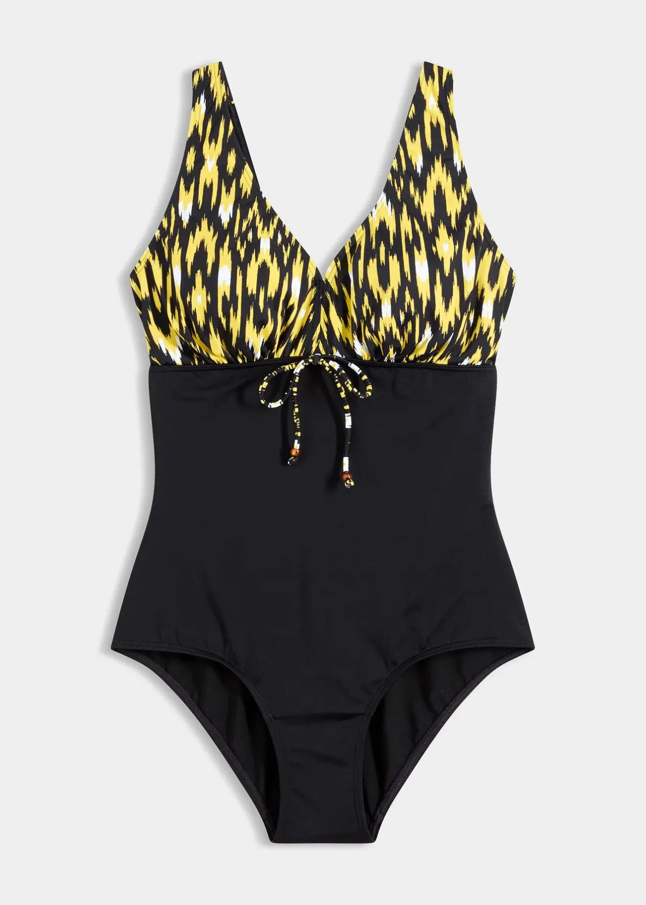 bonprix Maillot 1 pièce sculptant à bretelles larges, maintien modéré|Femme Maillots De Bain Gainants|Maillots 1 Pièce