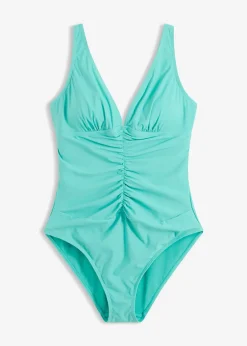 Femme bonprix Maillots De Bain Gainants|Maillots 1 Pièce|Maillot 1 pièce sculptant à fronces, maintien léger