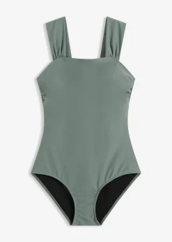 Femme bonprix Maillots De Bain Gainants|Maillots 1 Pièce|Maillot 1 pièce sculptant à bretelles larges, maintien modéré