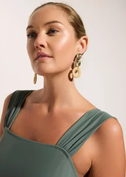 Femme bonprix Maillots De Bain Gainants|Maillots 1 Pièce|Maillot 1 pièce sculptant à bretelles larges, maintien modéré