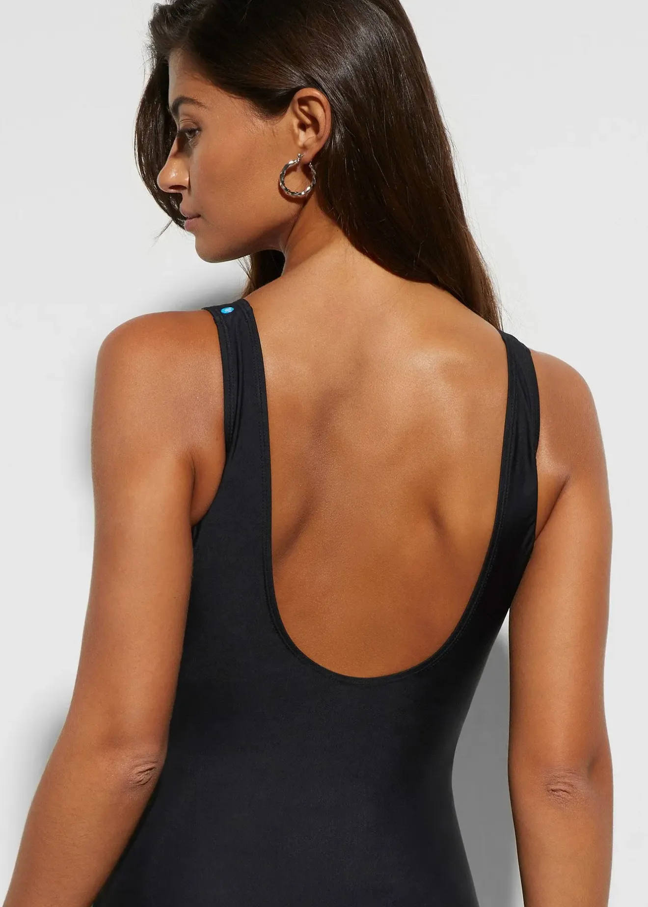 bonprix Maillot 1 pièce sculptant à larges bretelles, maintien léger|Femme Maillots De Bain Gainants|Maillots 1 Pièce