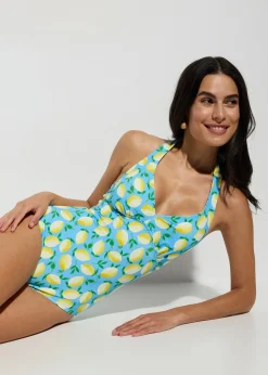 Femme bonprix Maillots De Bain Gainants|Maillots 1 Pièce|Maillot 1 pièce sculptant à dos nu, maintien modéré