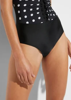 Femme bonprix Maillots De Bain Gainants|Maillots 1 Pièce|Maillot 1 pièce sculptant à fronces, maintien modéré