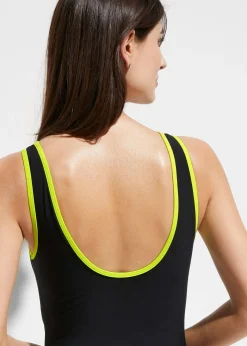 bonprix Maillot 1 pièce sculptant avec effet sculptant léger|Femme Maillots De Bain Sport|Maillots De Bain Gainants