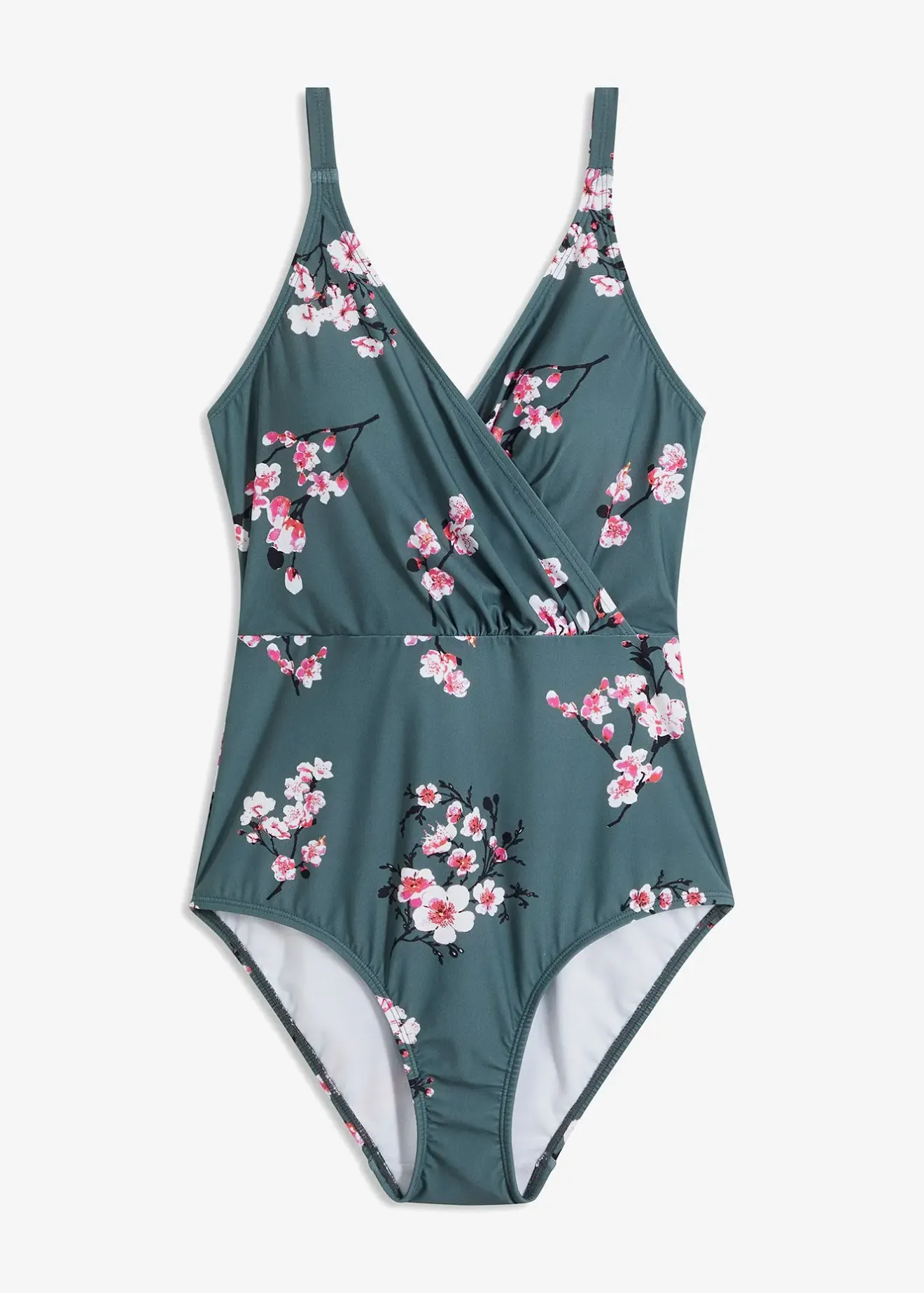 Femme bonprix Maillots De Bain Gainants|Maillots 1 Pièce|Maillot 1 pièce sculptant effet croisé, maintien léger