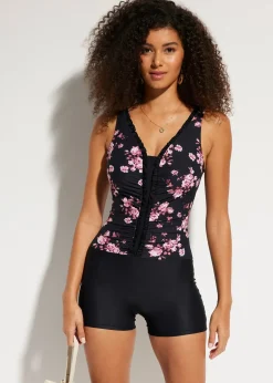 Femme bonprix Maillots De Bain Gainants|Maillots 1 Pièce|Maillot 1 pièce sculptant, maintien léger