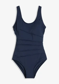 Femme bonprix Maillots De Bain Gainants|Maillots 1 Pièce|Maillot 1 pièce sculptant, maintien léger, avec plis décoratifs